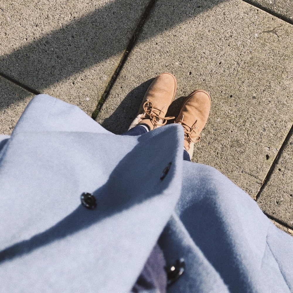 💛sale! ASOS brushed wool coat - Picture 6 of 6
